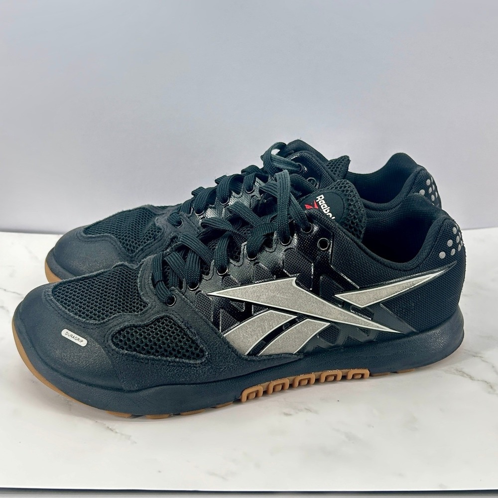 Reebok Nano 2.0 Cross Training Shoes Women's 9 / Men's 7 Core Black Gum Sneakers - Picture 4 of 6
